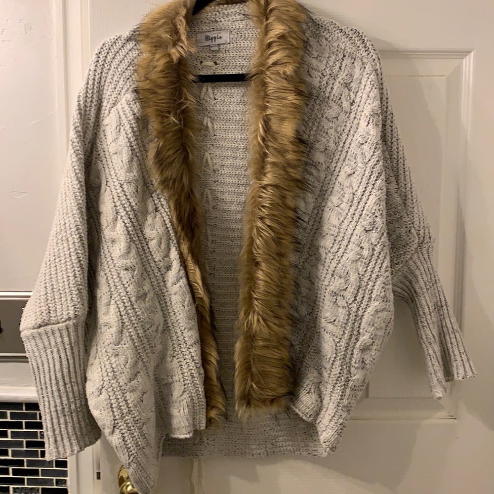 Military Hippie sweater one size did all